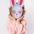 thumbnail image 4 of Musatteng Fluffy Bunny Ear Headbands - 6 Pack Photo Booth Props for Kids Parties, Carnival Masquerade & Easter Celebrations, 4 of 6