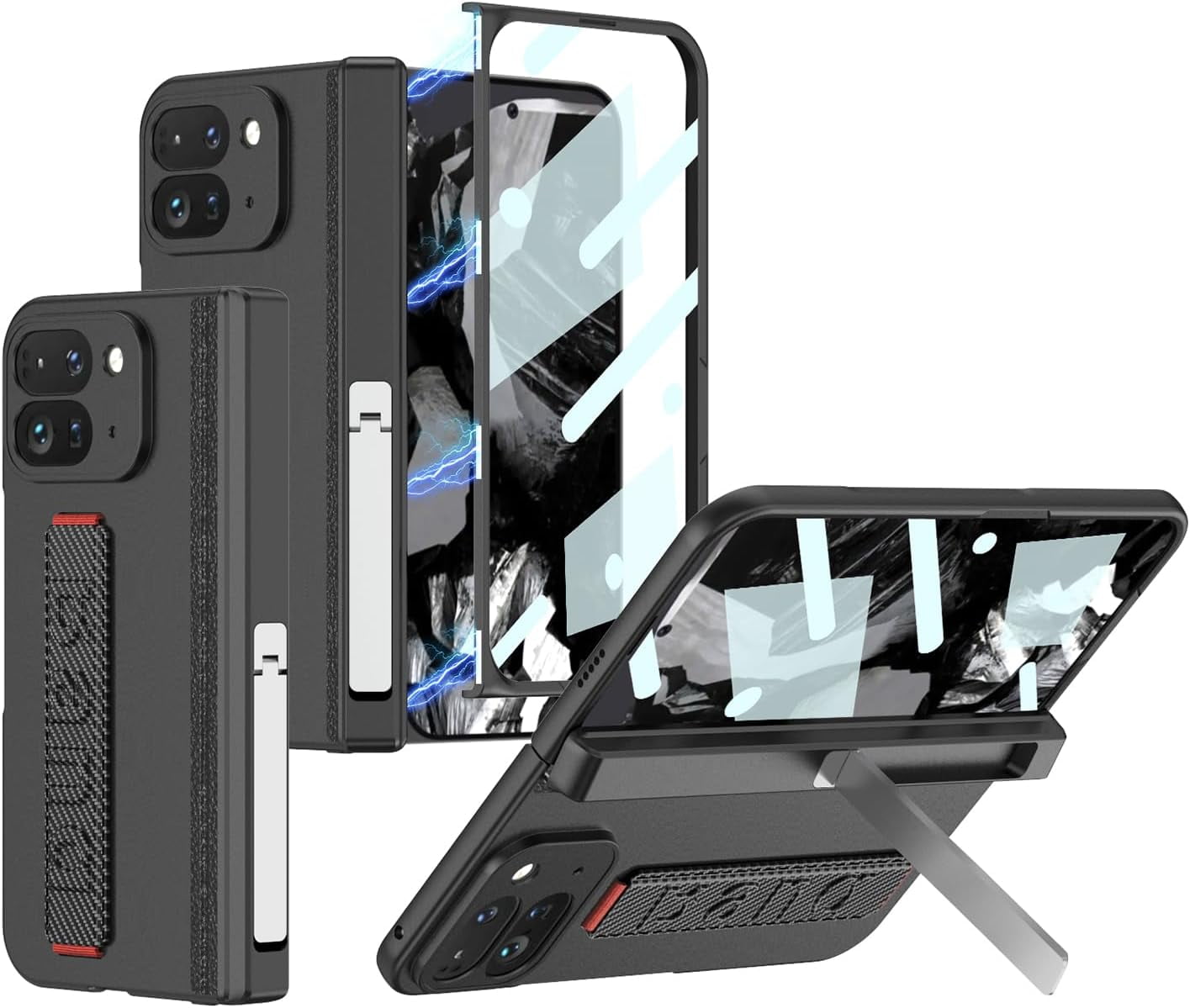 for Google Pixel Fold 2 / Pixel 9 Pro Fold Case with Pen Holder