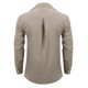 thumbnail image 5 of Designer Spring Summer Men's Casual Cotton Linen Solid Color Long Sleeve Shirts Loose Shirts L, 5 of 5