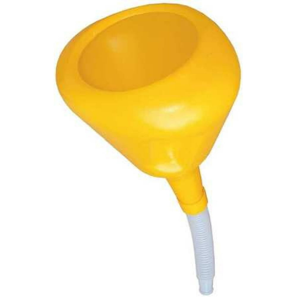 FUNNEL KING 94320 Polyethylene,3 qt,211/2",17/16",Yellow Walmart