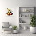 thumbnail image 2 of ZHONGYUTONG Fruit Wall Art Grape Pear Apple Canvas Picture Watercolor Tropical Fruit Painting for Kitchen Dining Room Decor Framed (12.00" x 12.00"), 2 of 5