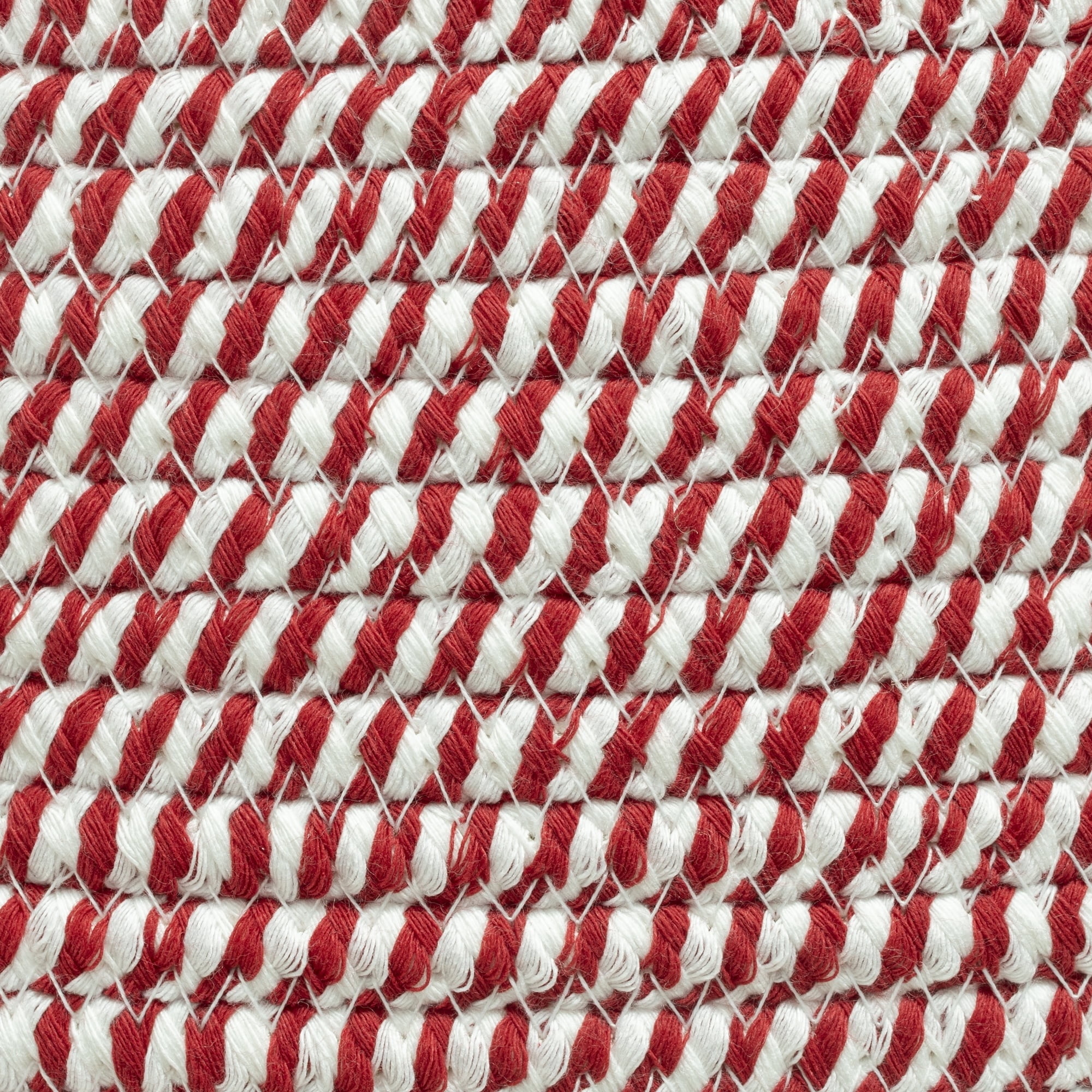 Rope Christmas Tree Collar, Red and White, 22", by Holiday Time
