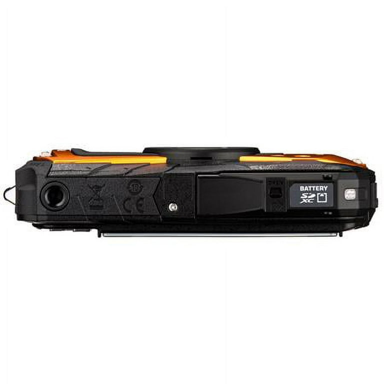 Ricoh WG-80 Digital Camera (Orange) - 03128