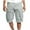 Gray, variant on LADIGASU Men's Casual Pure Color Outdoors Pocket Beach Work Trouser Cargo Shorts Pant