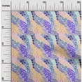 thumbnail image 2 of oneOone Velvet Purple Fabric Abstract Geometric Sewing Material Print Fabric by The Yard 58 Inch Wide, 2 of 4