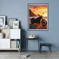 thumbnail image 7 of Diamond Art Kits for Adults - 5d Motorcycle Beach Sunset Adventure Diamond Painting for Adults, Diamond Art for Adults Beginners, Diamond Painting Kits for Adults for Home Wall Decor, 7 of 7