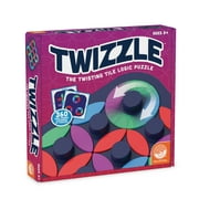 MindWare Twizzle Twisting Tile Logic Puzzles - 24 Double Sided Puzzle Tiles, 40 Challenge Card - 1 or More Players - Ages 8+