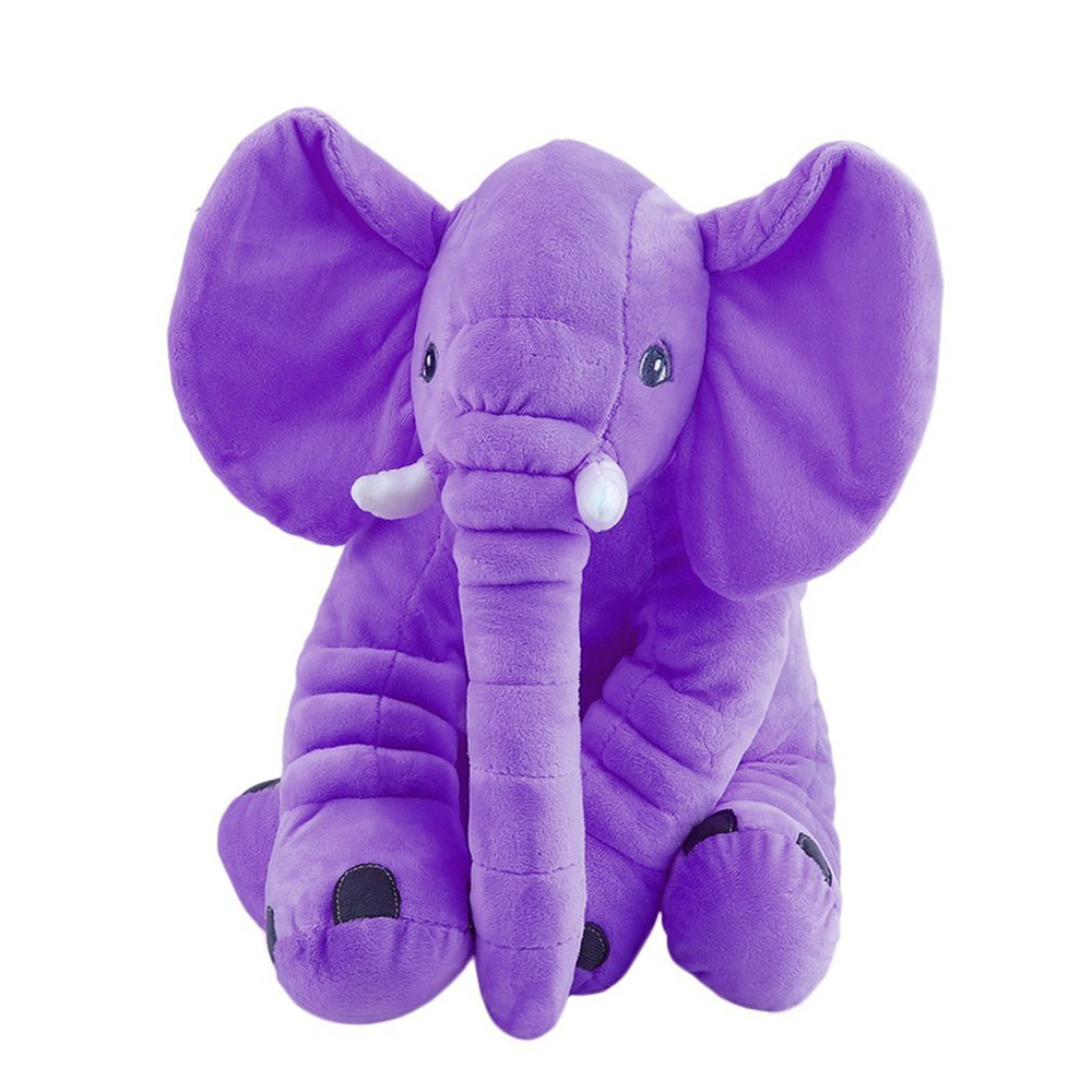 Appease Elephant Pillow Infant Playmate Calm Doll Soft Stuffed Elephant