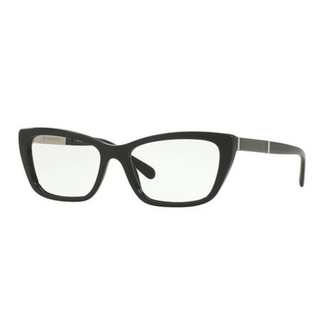 Burberry BE2236F-3001 Cat Eye Women's Black Frame Genuine Eyeglasses NWT