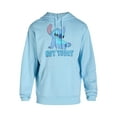 thumbnail image 6 of Disney Men's Stitch Graphic Print Hoodie with Long Sleeves, Sizes XS-3XL, 6 of 7