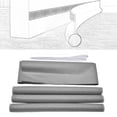 thumbnail image 6 of TISHITA under Door Draft Stopper, Bottom Door Draft Stopper, Dustproof Soundproof Cuttable Door Seal Sweep Stopper, for Garage , Gray, 6 of 8