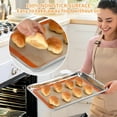 thumbnail image 4 of Silicone Baking Mats – Non-Stick Reusable BPA-Free Oven Liners, Food-Grade Silicone, Fit Half Sheet Pans for Cookies, Pastry & More, 4 of 4