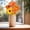 C, variant on Thanksgiving Themed Flower Arrangement for Home – Fall Centerpiece Bouquet with Water-Absorbent Design Polyester Materials Decorative -Quality Display