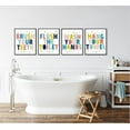 thumbnail image 4 of 4Pcs Funny Kids Bathroom Canvas Wall Art Toddler Kids Boys Girls Baby Poster Prints for Nursery Toilet Bathroom Washroom Rules Word Pictures Wall Decor, 4 of 6