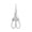 Silver, variant on Vintage Sword-Style Embroidery Scissors, Professional 5.1" Stainless Steel Fine Tip Sewing Shears, Decorative Crane-Style Detail for Cross Stitch & Needlework, Royal Champagne Gold
