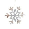 thumbnail image 1 of Snowflake Pendant Christmas Decorations Crafts Christmas Tree Pendant Artificial D, 1 of 8