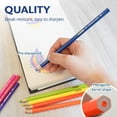 thumbnail image 4 of BAZIC 8 Neon Colored Pencils, Pencil Set for Art Drawing, (8/Pack), 24-Pack, 4 of 7