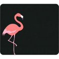 thumbnail image 1 of Centon Electronics OP-MPV1BM-CRIT-01 Critter Prints Black Mouse Pad, Flamingo, 1 of 10