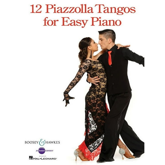 12 Piazzolla Tangos for Easy Piano, (Paperback)