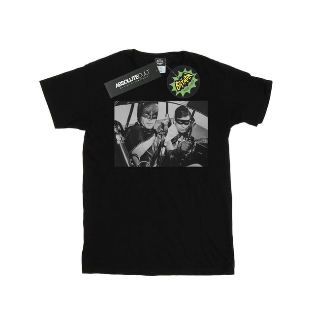 DC Comics Mens Batman TV Series Ready For Action T-Shirt