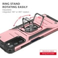 thumbnail image 6 of NIFFPD Galaxy A03S Phone Case Samsung A03S Case Magnetic Car Mount Ring Kickstand Cover Case Samsung Galaxy A03S Rose gold, 6 of 7