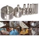 thumbnail image 2 of Juego de 10 brocas de diamante de 8-50 mm, herramienta para perforar agujeros, cuchillo para vidrio, mármol y granito, 2 of 5
