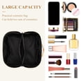 thumbnail image 6 of FORMRS Makeup Bag Travel Cosmetic Organizer for Women Fold Flat Zipper Pouch with Handle, Cartoon Plants, 6 of 8