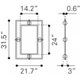 thumbnail image 4 of Espejo Kessa Muebles  Floating Rectangular -, 4 of 4