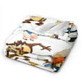 thumbnail image 3 of Manta de dibujos animados de Bugs Bunny, manta de vellón ultra suave y acogedora de lujo para sofá cama, mantas de franela cálidas para todas las estaciones, ropa de cama para niños, adolescentes y, 3 of 7