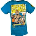 thumbnail image 5 of John Cena Mens Blue Throwback Costume Hat T-shirt Wristbands 5XL, 5 of 10