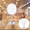 thumbnail image 3 of Miangastore 1 Pc Metal Mirror Desktop Mirror Double-sided Makeup Mirror Vanity Mirror, 3 of 9