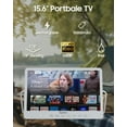 thumbnail image 5 of Sylvox Waterproof Portable TV,15.6"Smart Google TVs with 1080P,4-6H Play Time,IP66 Waterproof,12 Volt Television with Voice Remote for RV Camping, 5 of 8