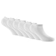 thumbnail image 1 of Rohner Basic Calcetines de deporte unisex, paquete de 3 - Zapatillas invisibles Blanco 43-46, 1 of 3