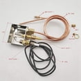 thumbnail image 2 of 2X Health Gear Gas Thermocouple , M8 Thread Heating Gas Burner Thermocouple Probe for Gas Heater, , Oven, BBQ, 2 of 4