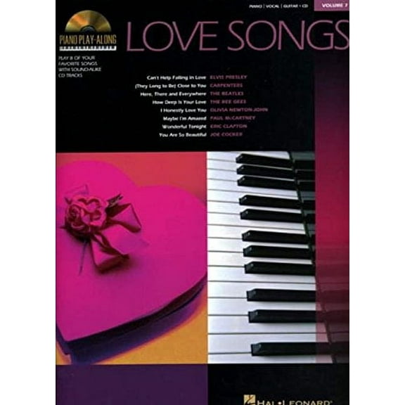 Love Songs: Piano Play-Along Volume 7