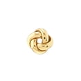 thumbnail image 2 of 14k Yellow Gold 9mm Puffed Love Knot Stud Earrings Stud Earring for Women, 2 of 2