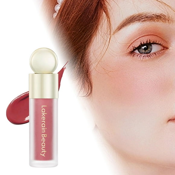 Liquid Blush Makeup Blush Lipstick High Pigmented Blush Nutritivo Hidratante Impermeable Niñas Construible Antiadherente para Cosplay de cumpleaños Estilo E Yinane rubor de maquillaje