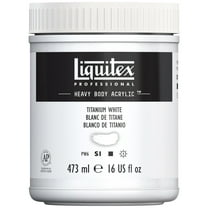 Liquitex Professional Heavy Body Acrylic Color, 16 oz., Titanium White
