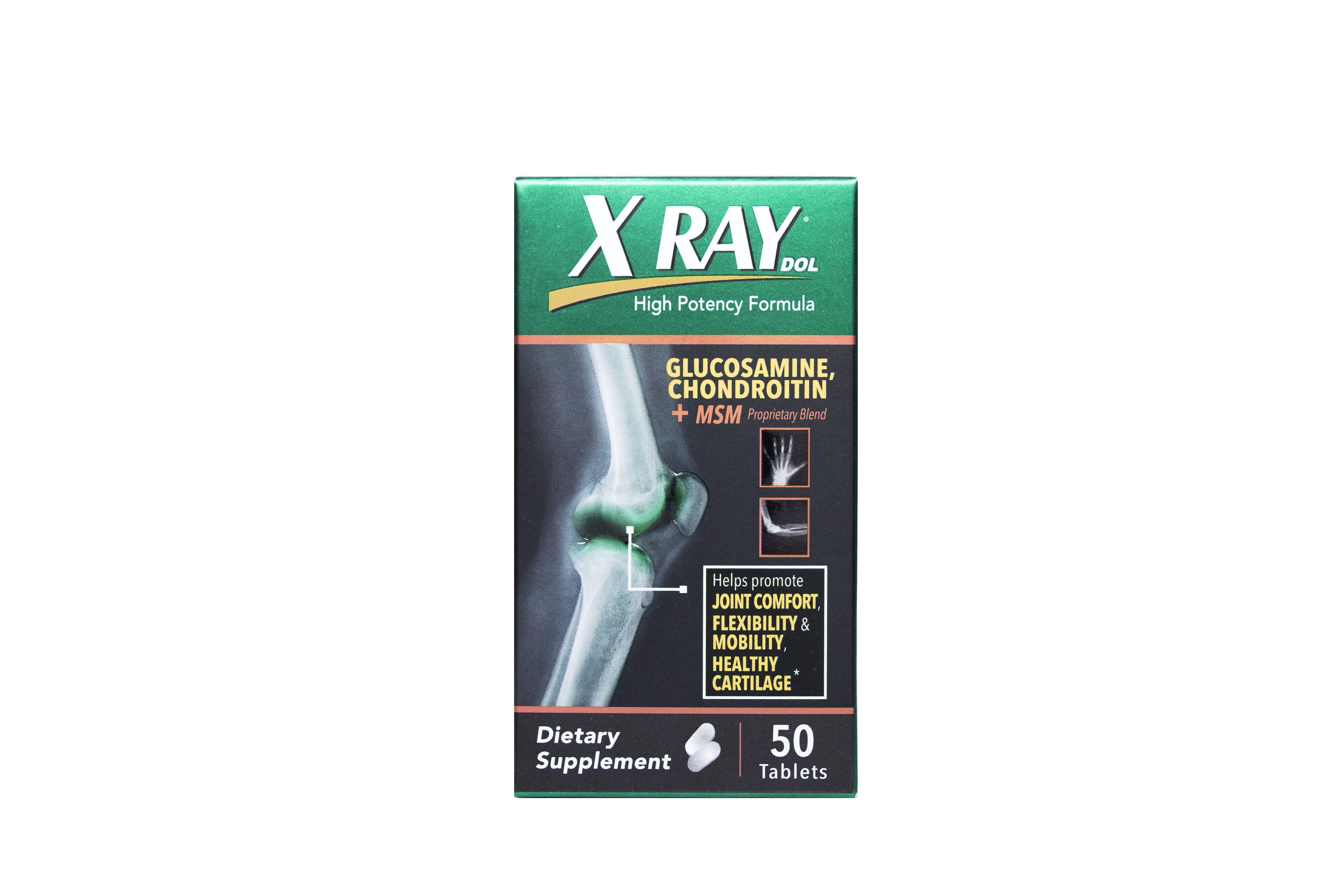 X Ray Dol Glucosamine Chondroitin + MSM OvertheCounter Joint Tablets