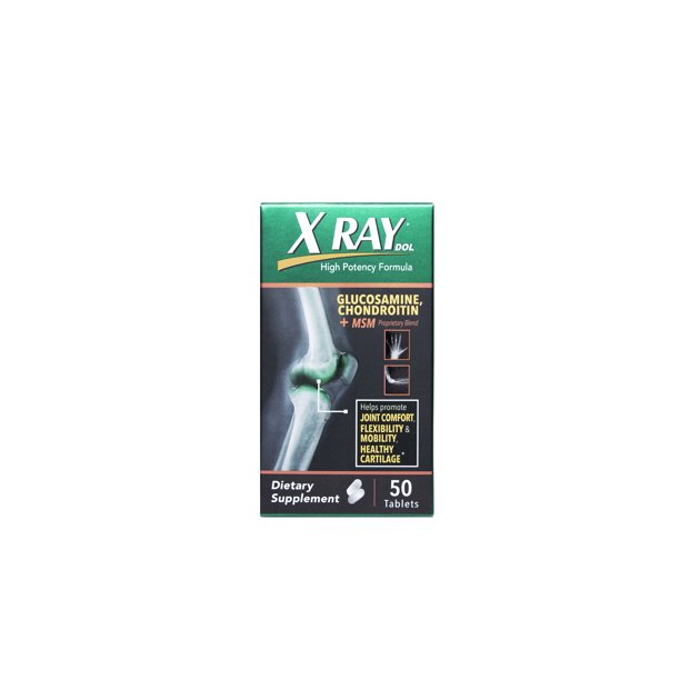 X Ray Dol Glucosamine Chondroitin + MSM OvertheCounter Joint Tablets