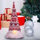 thumbnail image 4 of Fiudx Ofertas Flash Artículos En Oferta Nuevo Tejido De Lentejuelas Arte Sin Rostro Viejo Muñeco Luminoso Decoración De Navidad ornamento Luminoso Viejo, 4 of 5