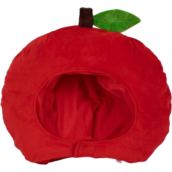 vlrwzc Cartoon Apple Headgear Fruit Shapes Hats Funny Adult Food Head Cover Headpiece Thanksgiving Funny Hat Accessory