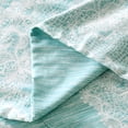 thumbnail image 5 of Home Soft Things Printed Microfiber Valance - Emma 2 Piece Set - Teal - 60" x 18", 5 of 7