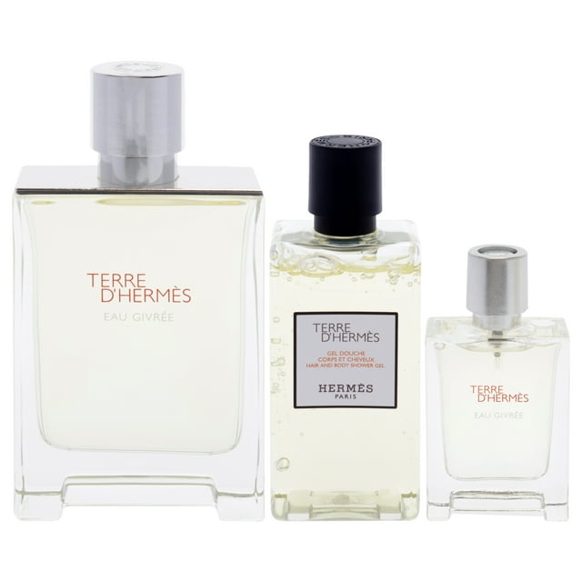 Set de regalo Perfume Hermes Terre D'Hermes Eau Givree de 3 piezas para M