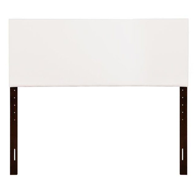 Passion Furniture PF-G0113-QHB Tête de Lit Réglable Nova, Blanc - Format Grand Lit