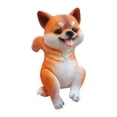 thumbnail image 1 of Estatua de perro para jardín, figura decorativa, maceta, micropaisajismo, decoración, maceta Shiba Inu, 1 of 9