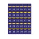 thumbnail image 1 of Gráfico De Bolsillo Numerado Organizador Sobre La Puerta Suministros Para La Escuela En El Hogar Decoración Para El Aula Bolsas De Almacenamiento Para Teléfonos Celulares Titular De La Calculadora Noticed HA024554-02, 1 of 5