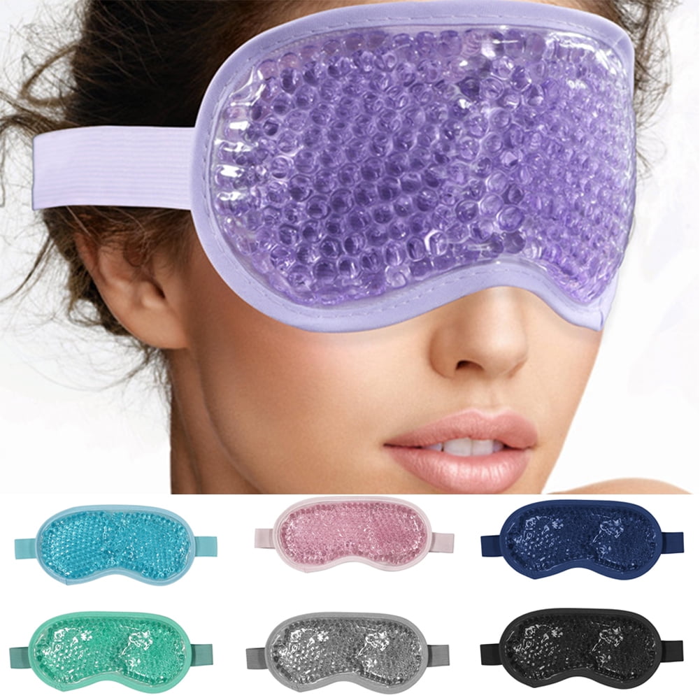 Dengjunhu Gel Eye Mask Reusable Cooling Eye Mask, Cold Eye Sleep Mask