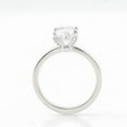 thumbnail image 4 of solitaire jewels 2.5CT Oval Moissanite Solitaire Engagement Ring For Women, 14K White Gold, 4 of 7