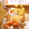 thumbnail image 4 of Goose Pendant Bag Goose Pendant Contrast Color Plush Toy Realistic Shape Soft Stainless Key Storage Washable Shoulder Bag Goose Keyring Gift, 4 of 6
